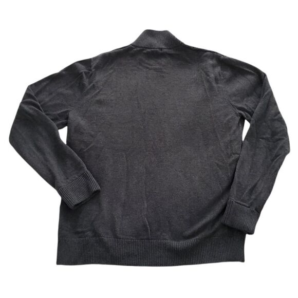 Michael Kors Cotton 1/4 Zip Waffle Sweater - Picture 3 of 6